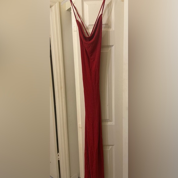 SHEIN high slits glitter maxi dress - Picture 6 of 12